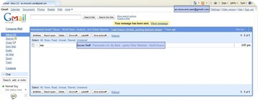 gmail main page